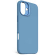 DECODED AntiMicrobial Silicone Backcover for iPhone 16 Plus - Blue