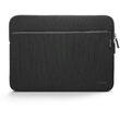 TRUNK 14" MacBook Textile sleeve with pocket Black