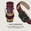BURGA Apple Watch Genuine Leather Band - Mob Wife 42/44mm