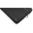 TRUNK 14" MacBook Textile sleeve with pocket Black