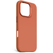 DECODED AntiMicrobial Silicone Backcover for iPhone 16 Pro - Sand Stone