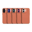 DECODED AntiMicrobial Silicone Backcover for iPhone 16 - Pink