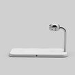 Zens Dual+Watch Aluminium Wireless Charger White