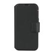 Leather Detachable Wallet for iPhone 15  | Black