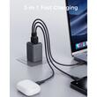 AUKEY Comet Mix 3 100W PD 3-Port GaN Wall Charger with PPS for Laptop & Mobile