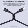 AUKEY Circlet CL Nylon Braided USB-C to Lightning Cable 1m