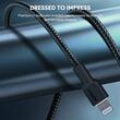 AUKEY Circlet CL Nylon Braided USB-C to Lightning Cable 1m