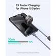 AUKEY Pathfinder Sling 75W Fast Charging Car Charger with Built-in Cable