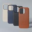 Leather Backcover for iPhone 15 Plus | Black