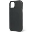 Leather Backcover for iPhone 15 Plus | Black