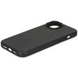 Leather Backcover for iPhone 15 Plus | Black