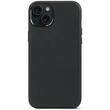 Leather Backcover for iPhone 15 Plus | Black