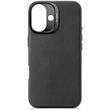 DECODED Leather Backcover for iPhone 16 | Black