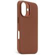 DECODED Leather Backcover for iPhone 16 | Tan Brown