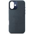 DECODED Leather Backcover for iPhone 16 Plus | Navy Blue