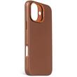 DECODED Leather Backcover for iPhone 16 Plus | Tan Brown