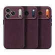 Decoded Leather Backcover For Iphone 17 Pro Max Dark Ruby