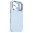 DECODED AntiMicrobial Silicone Backcover for iPhone 18 Pro | Light Blue