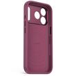 DECODED AntiMicrobial Silicone Backcover for iPhone 18 Pro | Plum