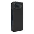 Decoded Leather Back Cover for iPhone Duo - Black