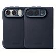 Decoded Leather Back Cover for iPhone Duo - Navy