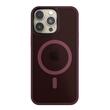 NOA Mist Shield Case for iPhone 15 Pro Max | Claret