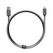 NOA Metallic Cable USB-A to Lightning  | Space Gray