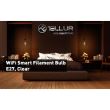 TELLUR WIFI FILAMENT BULB, E27, 6W, CLEAR, WARM/WHITE LIGHT, DIMMABLE
