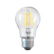 TELLUR WIFI FILAMENT BULB, E27, 6W, CLEAR, WARM/WHITE LIGHT, DIMMABLE