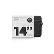 TRUNK 14" MacBook Textile sleeve with pocket Black