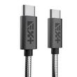 NOA Metallic USB-C to USB-C Cable | Space Gray