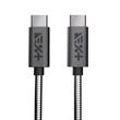 NOA Metallic USB-C to USB-C Cable | Space Gray