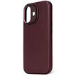 Decoded Leather Backcover For Iphone 17 - Dark Ruby