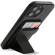 Leather MagSafe Card Hinge Stand | Black
