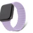 Decoded Silicone Magnet Traction Strap Lite for Apple Watch 45/44/42mm Gen 1-7 - se | Lavander