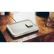 12South Valet Qi2.2 Wireless Charging Organizer Tray | Taupe/Ecru