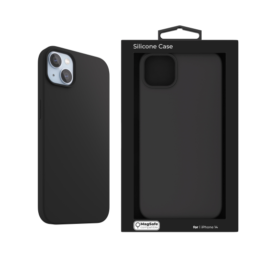 NOA Silicone Case for iPhone 14 | Black