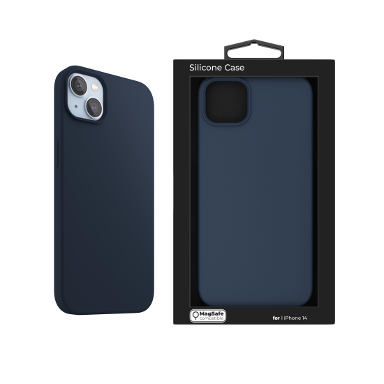 NOA Silicone case for iPhone 14 MagSafe Compatible