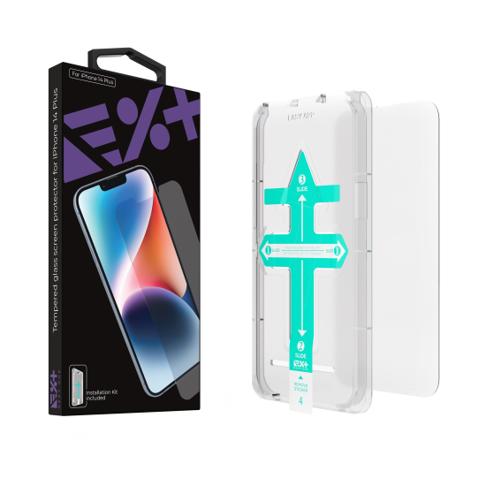 NOA Tempered Glass Screen Protector for iPhone 14 Plus