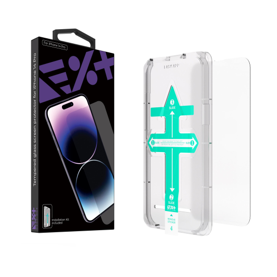 NOA Tempered Glass Screen Protector for iPhone 14 Pro