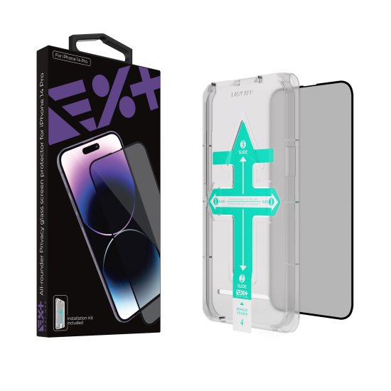 NOA All-rounder Privacy Glass Screen Protector for iPhone 14 Pro