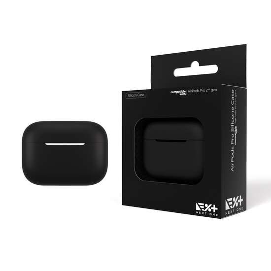 NOA Silicone Case for AirPods Pro 2 | Black