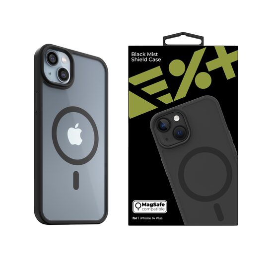 NOA Mist Shield Case for iPhone 14 Plus | Black