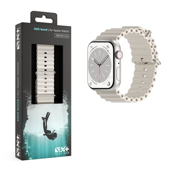 NOA H2O Band for Apple Watch 41mm | Starlight