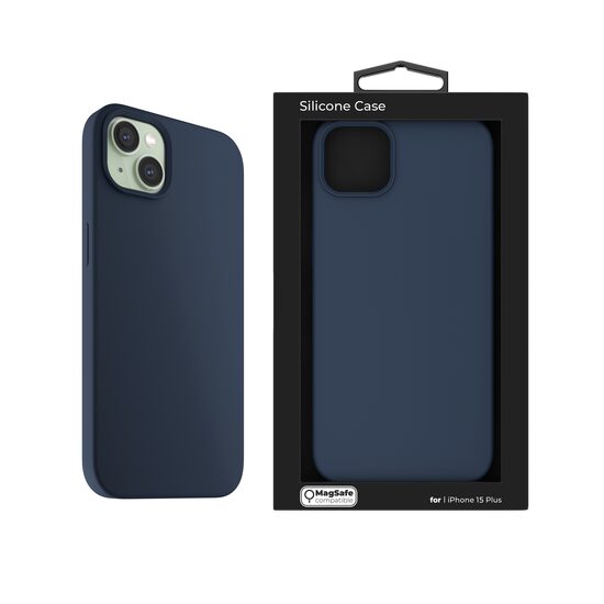 NOA Silicone Case for iPhone 15 Plus | Royal Blue