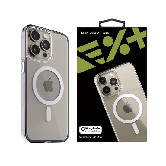 NOA Clear Shield Case for iPhone 15 Pro Max