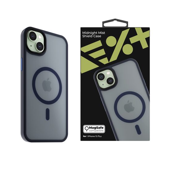 NOA Mist Shield Case for iPhone 15 Plus | Midnight