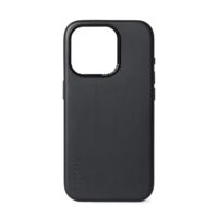 Leather Backcover for iPhone 15 Pro Max | Black