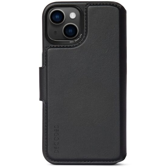 Leather Detachable Wallet for iPhone 14  | Black