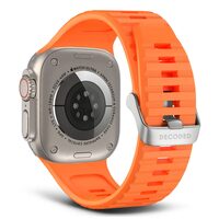 DECODED SILICONE TRACTION LOOP STRAP LITE FOR APPLE WATCH 42/44/45/49MM | APRICOT